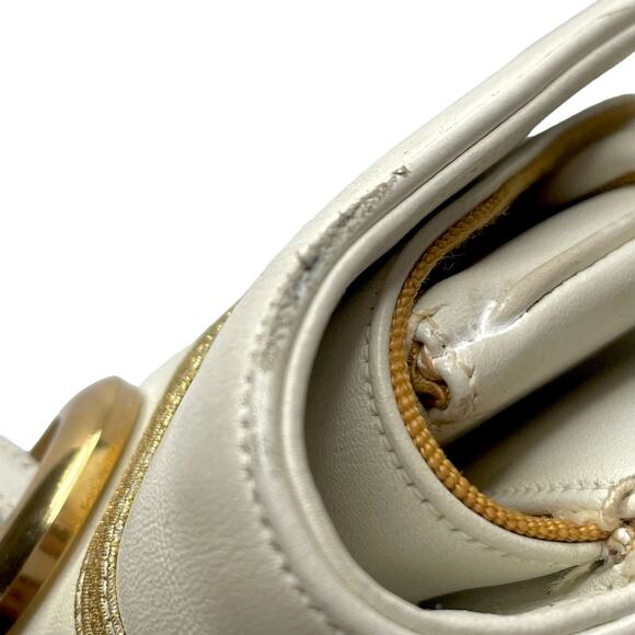 Judith Lieber Vintage Leather Shoulder Bag (Rare) - Picture 8 of 11